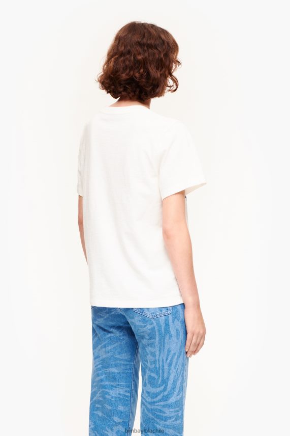 Bimba Y Lola camiseta oso panda PT6884279 ropa blanco