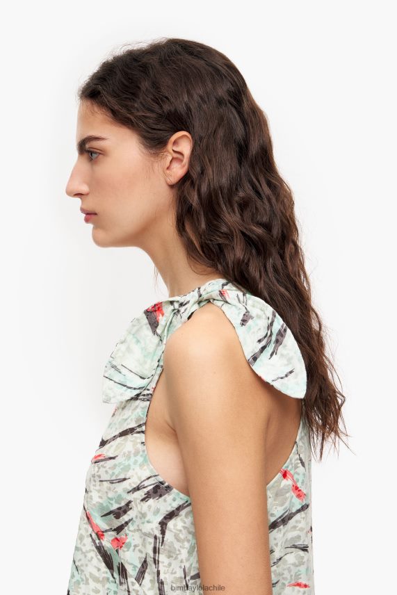 Bimba Y Lola playera con estampado de alas de mariposa PT6884304 ropa menta