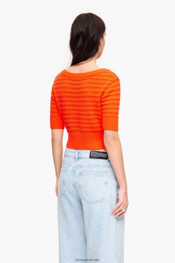 Bimba Y Lola cárdigan PT6884372 ropa coral