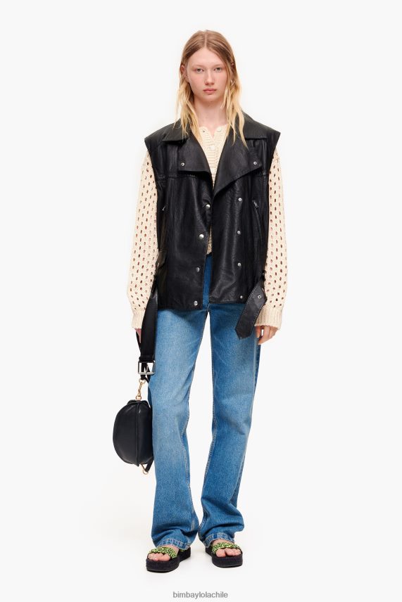 Bimba Y Lola cárdigan cuadrado PT6884363 ropa negro