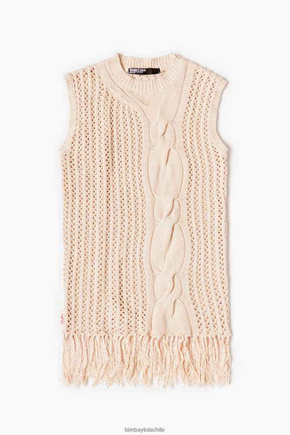 Bimba Y Lola chaleco de punto PT6884351 ropa crudo