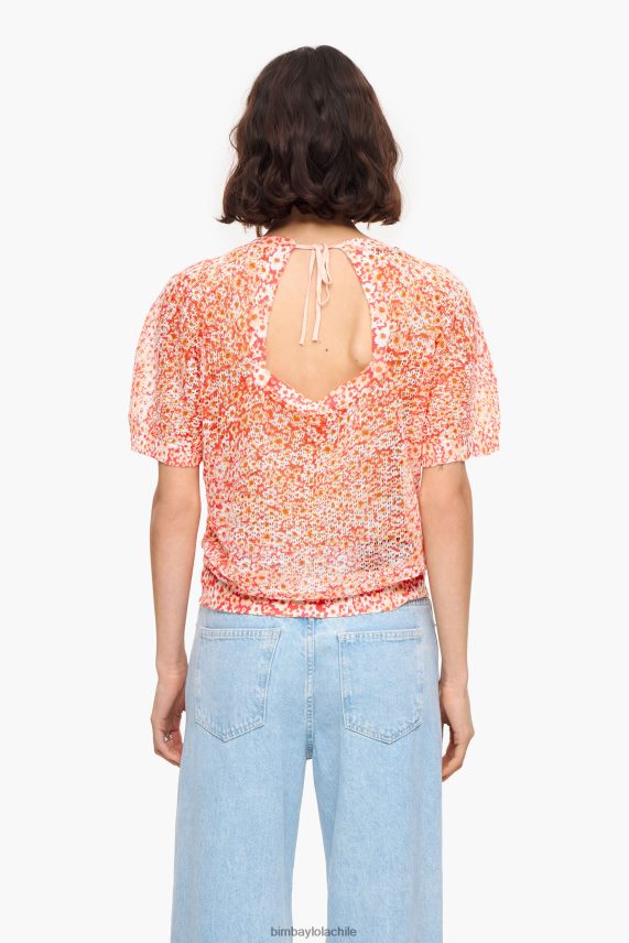 Bimba Y Lola jersey de lino con estampado de flores PT6884391 ropa desnudo