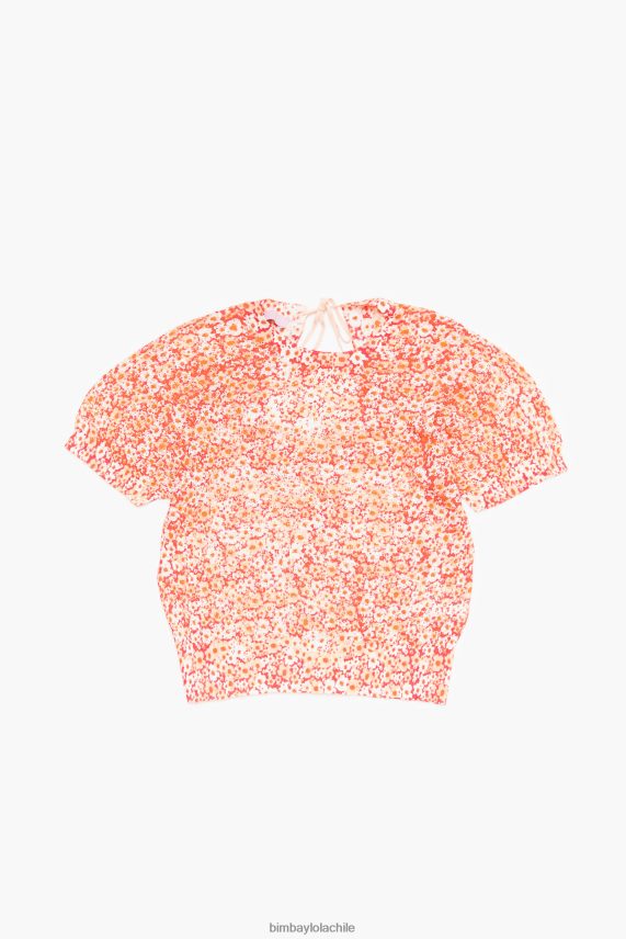 Bimba Y Lola jersey de lino con estampado de flores PT6884391 ropa desnudo