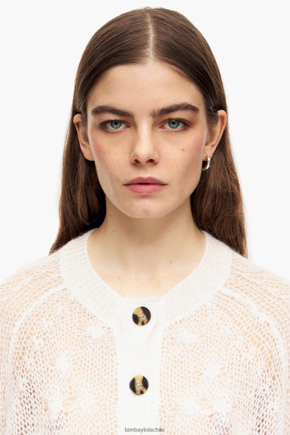 Bimba Y Lola jersey de punto abierto de mohair PT6884378 ropa crudo