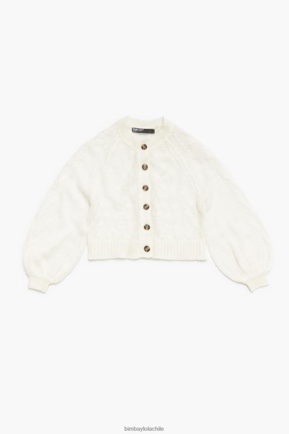 Bimba Y Lola jersey de punto abierto de mohair PT6884378 ropa crudo