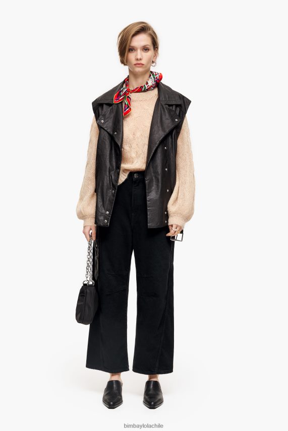 Bimba Y Lola jersey de punto abierto de mohair PT6884380 ropa arena