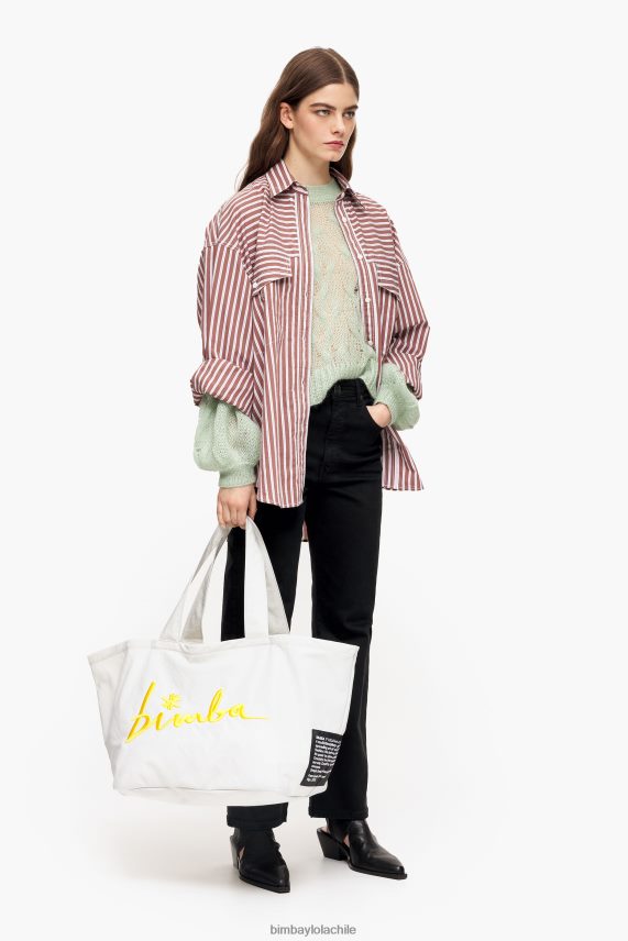 Bimba Y Lola jersey de punto abierto de mohair PT6884381 ropa menta