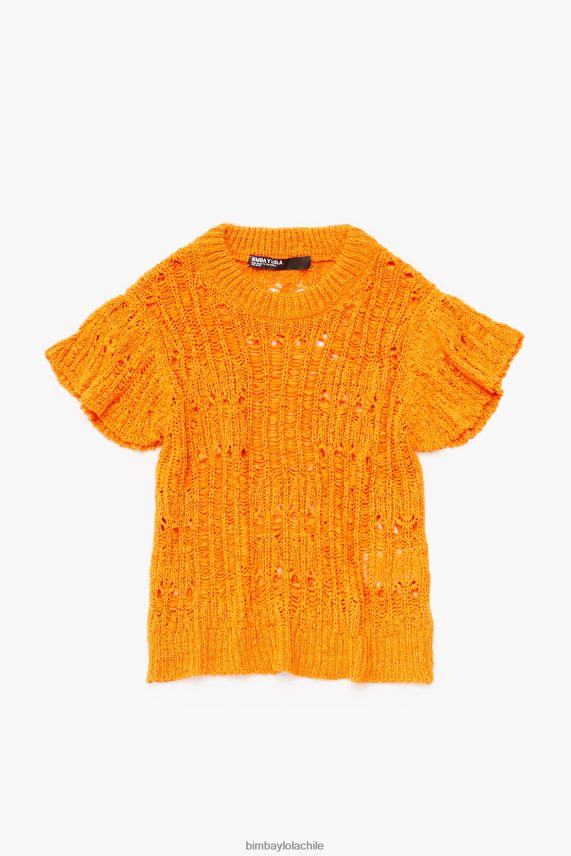 Bimba Y Lola suéter calado PT6884356 ropa naranja