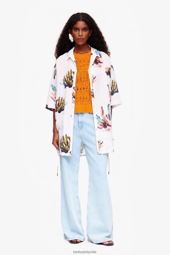 Bimba Y Lola suéter calado PT6884356 ropa naranja