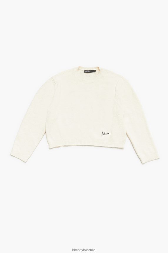 Bimba Y Lola suéter de algodón PT6884375 ropa crudo