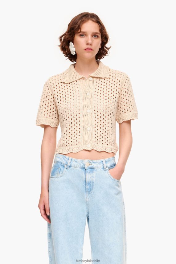 Bimba Y Lola suéter de ganchillo PT6884360 ropa arena