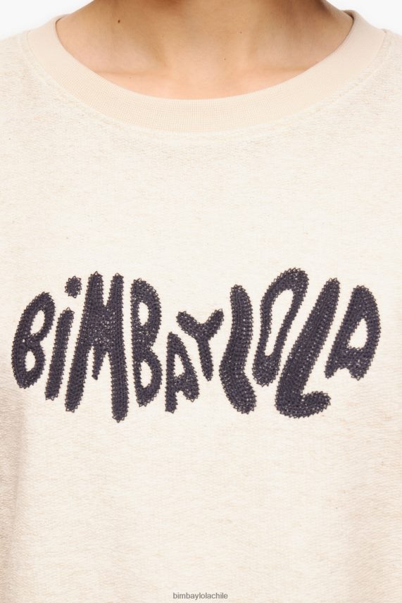 Bimba Y Lola sudadera con logo cuadrado PT6884496 ropa arena