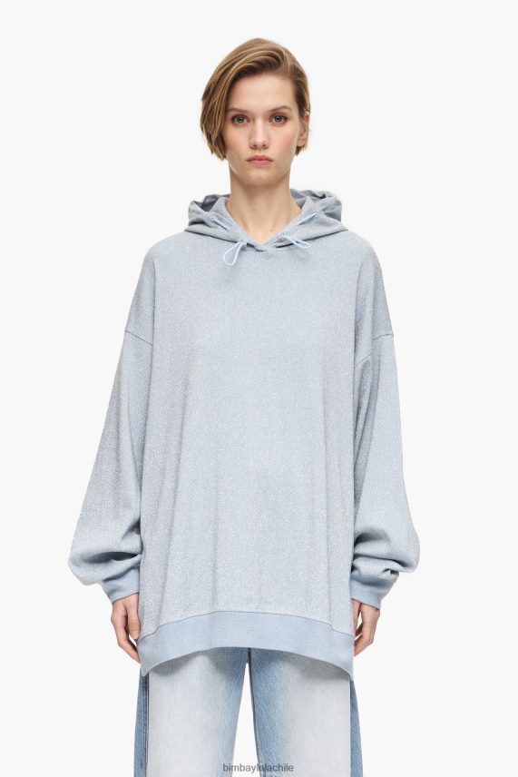 Bimba Y Lola sudadera de algodón PT6884493 ropa azul