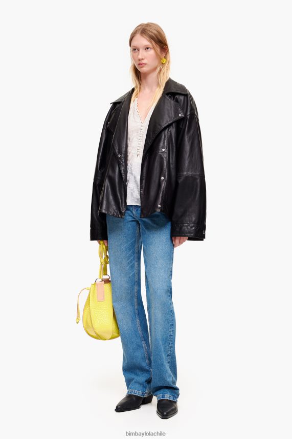 Bimba Y Lola blusa corta de jacquard PT6884325 ropa floral