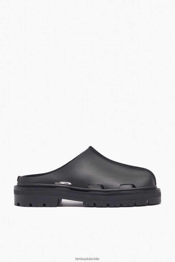 Bimba Y Lola zuecos efecto goma PT6884598 guerra de pies negro