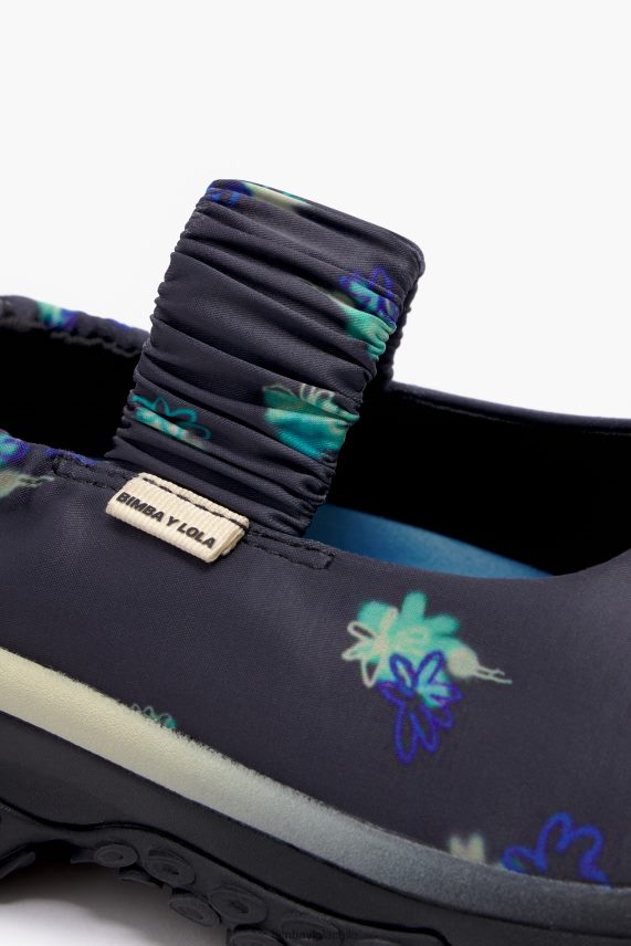 Bimba Y Lola spray flores estampado pulpo runner bailarina PT6884550 guerra de pies gris