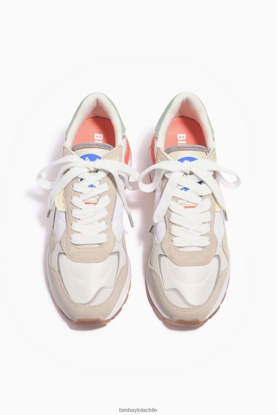 Bimba Y Lola tenis chimo PT6884557 guerra de pies blanco