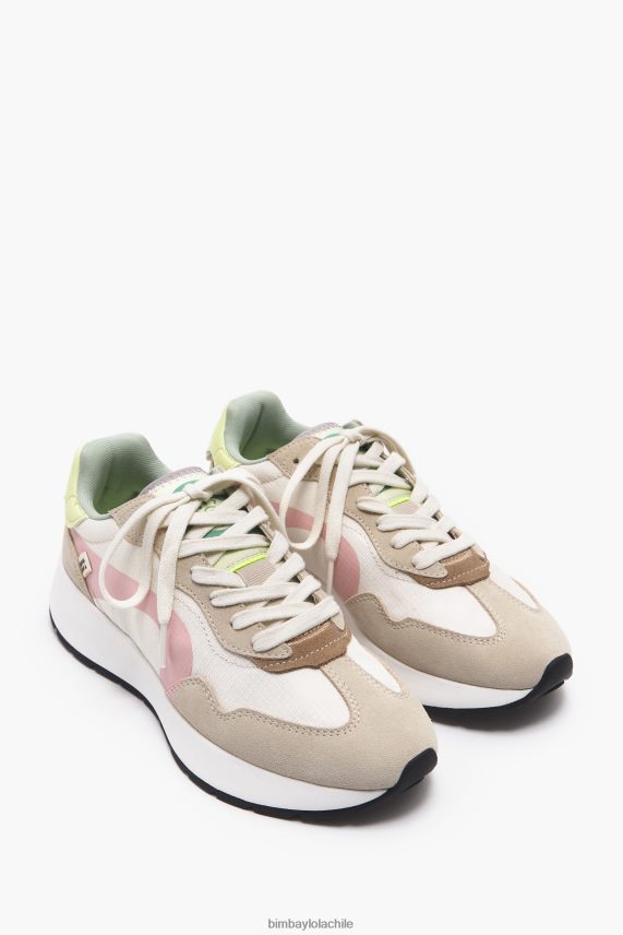 Bimba Y Lola zapatilla de estilo de vida PT6884552 guerra de pies hueso