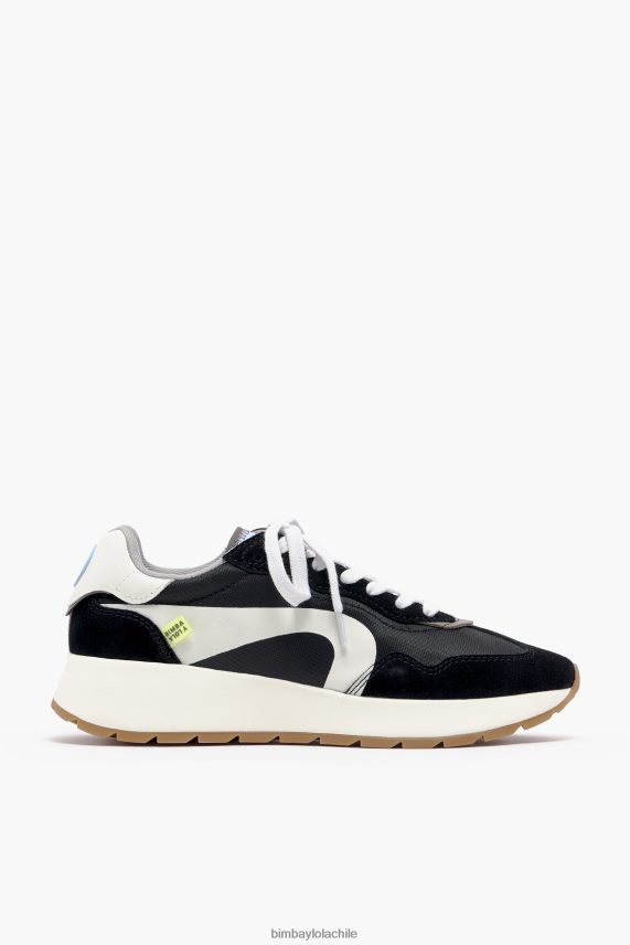 Bimba Y Lola zapatilla de estilo de vida PT6884553 guerra de pies negro
